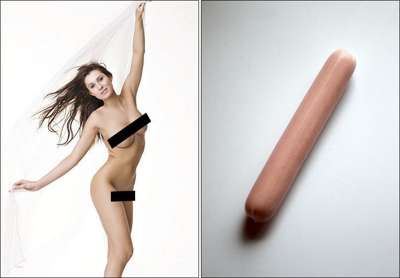Nude Girl Nude Hotdog